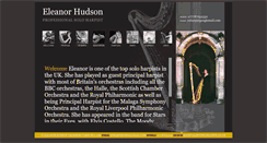 Desktop Screenshot of eleanorhudson-harpist.com